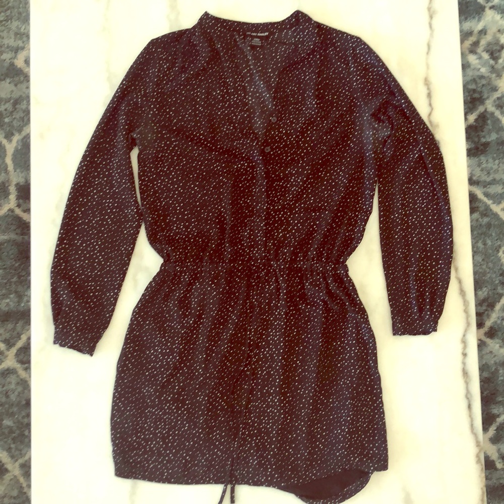 Hilary Radley black shirt dress